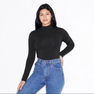 Cotton Spandex Turtleneck American Apparel